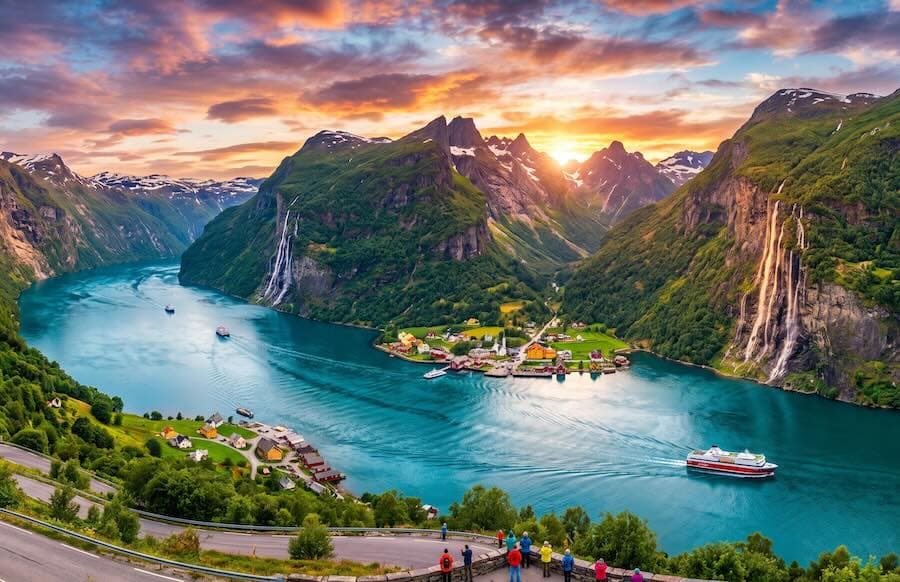 Luna de miel en Noruega