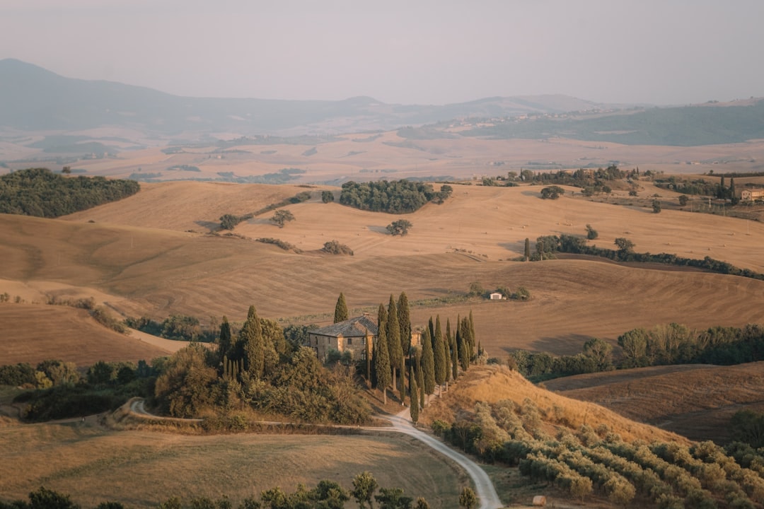 Luna de miel en Val d'Orcia, Toscana, Italia