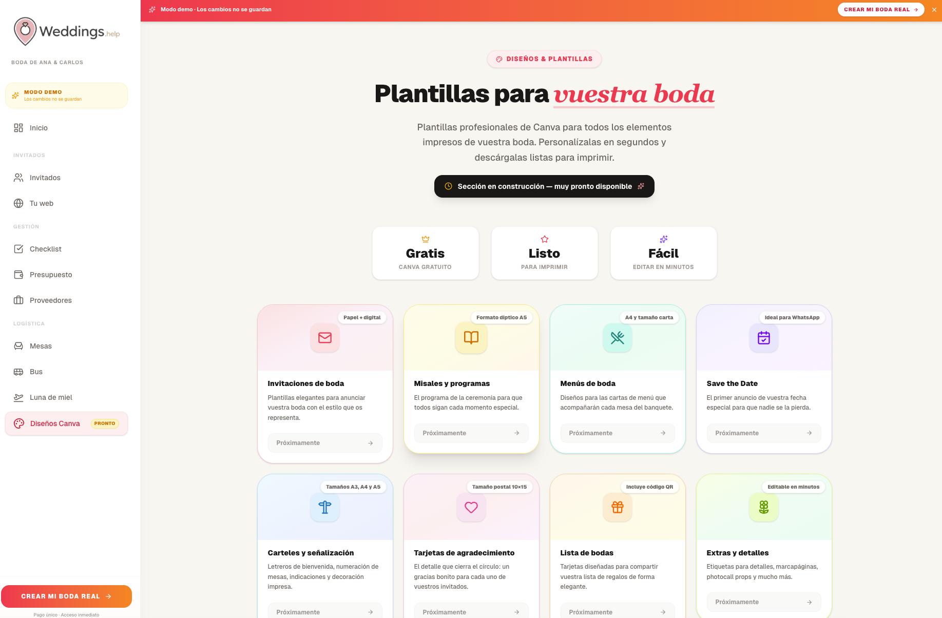 Ahora podéis probar cada herramienta antes de registraros